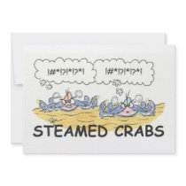 Steamed Crabs Invitation