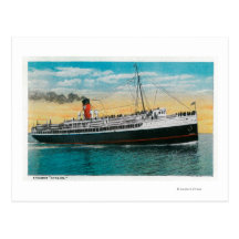 Steamer "Avalon" at Santa Catalina Island Post Cards