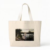 Steamer on River Saskatchewan, Edmonton, Alta. Bag
