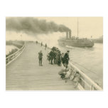 Steamer The Mailboat from Dover to Ostend Post Cards