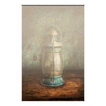 Steampunk - An old lantern Personalized Stationery