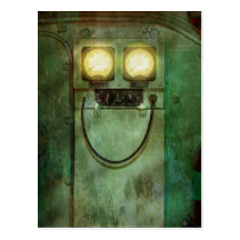 Steampunk - Be Happy Post Card