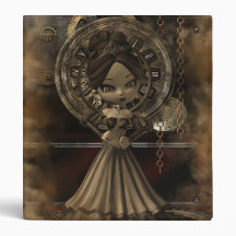Steampunk Binder With Moonies Cutie Pie