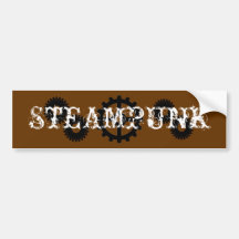 Steampunk Bumper Stickers