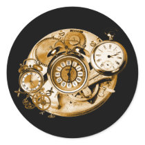 Steampunk Clocks II Sticker