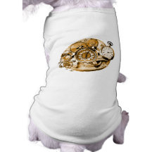 Steampunk Clocks Pet Tee
