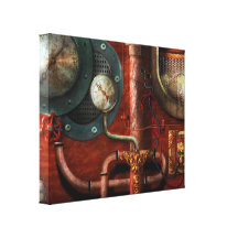 Steampunk - Controls Canvas Prints