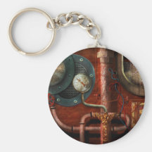 Steampunk - Controls Key Chain
