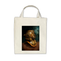 Steampunk - Diving - The diving helmet Bags