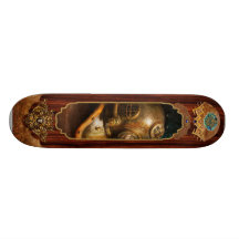 Steampunk - Diving - The diving helmet Skateboard Deck