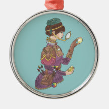Steampunk Easter Christmas Ornaments