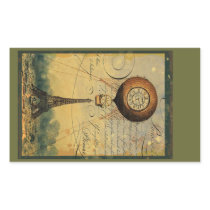 Steampunk Eiffel Tower & Hot Air Balloon