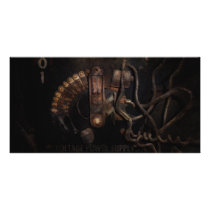 Steampunk - Electrical - Rotary Switch Photo Cards