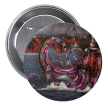 Steampunk - Enteroctopus magnificus roboticus Pin