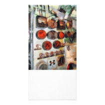 Steampunk - Gauges in Engine Room Photo Cards