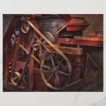 Steampunk - Gear - Belts and Wheels Full Color Flyer