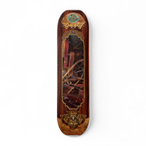 Steampunk - Gear - Belts and Wheels Skate Boards