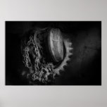 Steampunk - Gear - Hoist and chain Posters