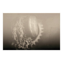 Steampunk - Gear - Hoist and chain Customized Stationery