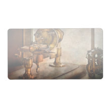Steampunk - Gear Technology Personalized Shipping Label