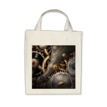 Steampunk - Gears - Horology Canvas Bags