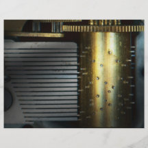 Steampunk - Gears - Music Machine Personalized Flyer