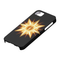 Steampunk Gold Compass Rose Altered Light iPhone 5 Case