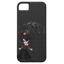 Steampunk Goth Girl iPhone 5 Case