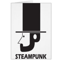 Steampunk Greeting Cards
