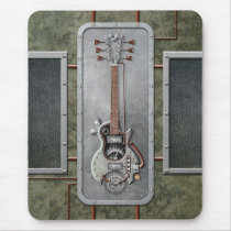 Steampunk Guitar Mousepads