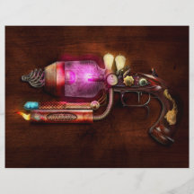 Steampunk - Gun -The neuralizer Flyers