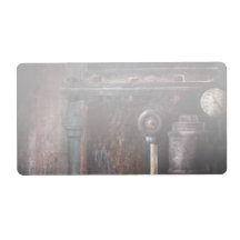 Steampunk - Handling Pressure Personalized Shipping Labels