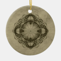 Steampunk historical art Ornament