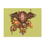 Steampunk Hot Air Balloon Post Cards