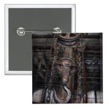 Steampunk - Industrial Strength Pinback Button
