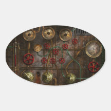 Steampunk - Job jitters Sticker