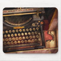 Steampunk - Just an ordinary typewriter Mouse Pad