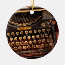 Steampunk - Just an ordinary typewriter Ornament