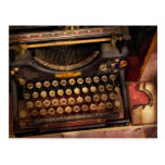 Steampunk - Just an ordinary typewriter Post Card