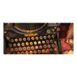 Steampunk - juste une machine à écrire ordinaire cartes doubles