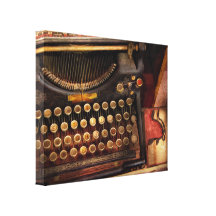 Steampunk - juste une machine à écrire ordinaire toiles tendues