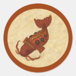 Steampunk Koi Autocollants