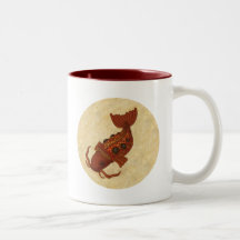 Steampunk Koi Mugs