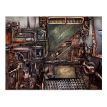 Steampunk - Machine - All the bells and whistles Postcards