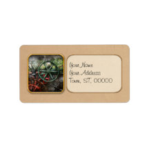 Steampunk - Machine - Transportation of the future Personalized Address Labels
