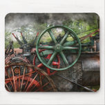Steampunk - Machine - Transportation of the future Mouse Pads