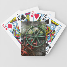 Steampunk - Machine - Transportation of the future Bicycle Poker Deck