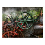 Steampunk - Machine - Transportation of the future Postcards