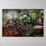 Steampunk - Machine - Transportation of the future Posters