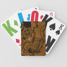 Steampunk Machinery (Copper) Bicycle Card Deck